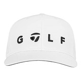 Boné Taylormade Logo 2022 Branco preto Ajustável