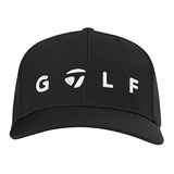 Boné Taylormade Logo 2022 Preto branco Ajustável