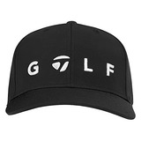 Boné Taylormade Logo 2022 Preto branco Ajustável