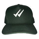 Boné Vpu Verde Militar Aspas Branca