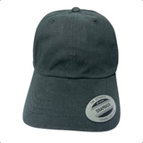 Boné Yoopong Basic Algodão Liso Chumbo Cap