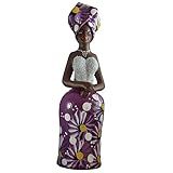 Boneca Afro Baiana Roxa Com Glitter