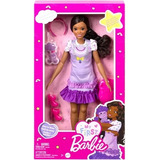 Boneca Articulada Barbie My First Negra