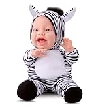 Boneca Baby Babilina Planet Zebra 34cm