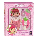 Boneca Baby Moranguinho Faz Xixi Mimo 4006