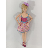 Boneca Barbie Articulada Mattel Boina 1998 Antiga