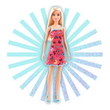 Boneca Barbie Básica Loira Mattel Menina