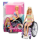 Boneca Barbie Boneco Ken Cadeirante Cadeira