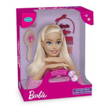 Boneca Barbie Busto Fala Frases Pentear Pupee Veja O Vídeo