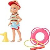 Boneca Barbie Chelsea 14 Cm Can Be Profissões Salva Vidas HKD94 Mattel