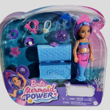 Boneca Barbie Chelsea Sereia Mermaid Power Mattel Hhg57