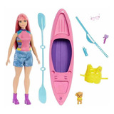 Boneca Barbie Daisy Dia De Passeio De Caiaque   Mattel Hdf75