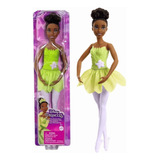 Boneca Barbie Disney Princesas Bailarina Tiana Mattel