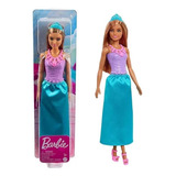 Boneca Barbie Dreamtopia Princesa Morena Saia
