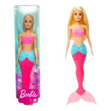 Boneca Barbie Dreamtopia Sereia Basica Hgr04 Mattel