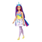 Boneca Barbie Dreamtopia Unicórnio Mattel Original