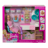 Boneca Barbie E Cachorrinho Dia No