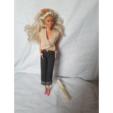 Boneca Barbie Estrela Antiga Pulso Flexível