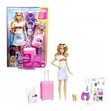 Boneca Barbie Explorar E Descobrir Viajante Dream Mattel