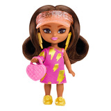 Boneca Barbie Extra Mini Minis Roupas