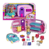 Boneca Barbie Family Chelsea E Trailer De Acampamento Mattel