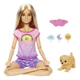 Boneca Barbie Fashion Medite Comigo Mattel