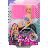 Boneca Barbie Fashionista Cadeira De Rodas
