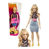 Boneca Barbie Fashionista Look Girl Power Articulada De Plástico Mattel