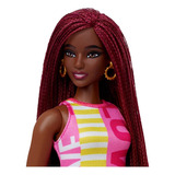 Boneca Barbie Fashionistas 186 Negra