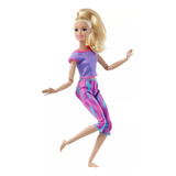 Boneca Barbie Feita Para Mexer Loira To Move Articulada 2021