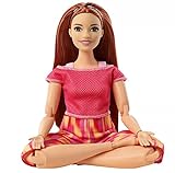 Boneca Barbie Feita Para Mexer Ruiva To Move Articulada 2021