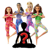 Boneca Barbie Feita Para Mexer Yoga