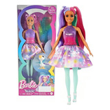 Boneca Barbie Glyph Um Toque De Magia Hlc34b Mattel