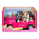 Boneca Barbie Ken Carro Automòvel Praia Rosa Cruiser Mattel