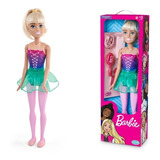 Boneca Barbie Large Doll Bailarina Mattel Pupee Gigante 69cm