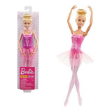 Boneca Barbie Loira Bailarina Clássica Rosa