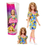 Boneca Barbie Loira Com Síndrome De