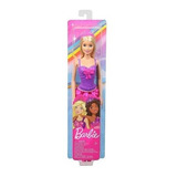 Boneca Barbie Loira Mattel Infantil Brinquedo