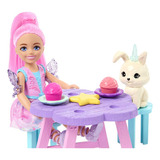Boneca Barbie Magic Touch Conjunto De Jogos Chelsea E Pegasus