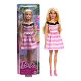 Boneca Barbie Mattel Aniversário 65 Anos Com Vestido