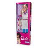 Boneca Barbie Médica 70 Cm