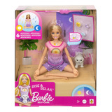 Boneca Barbie Medita Comigo Dia E Noite C Luz E Som Mattel
