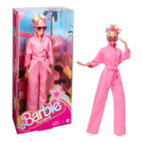 Boneca Barbie O Filme Coleção Macacão Rosa Mattel