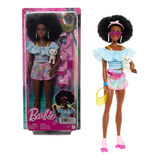 Boneca Barbie O Filme Negra Patins