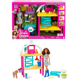 Boneca Barbie Playset Diversão Na Fazenda