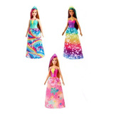 Boneca Barbie Princesa Dreamtopia Com Vestido E Coroa Mattel