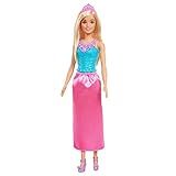 Boneca Barbie Princesa Dreamtopia Saia Rosa