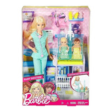 Boneca Barbie Profissões Médica Pediatra Mattel