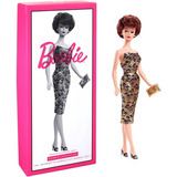 Boneca Barbie Signature 1961 Brownette Bubble Mattel Gxl25