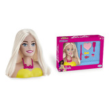 Boneca Barbie Styling Head Busto Escova